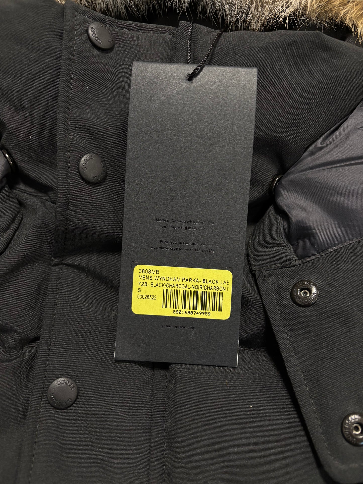 Canada Goose Black Badge Wyndham Parka (S)