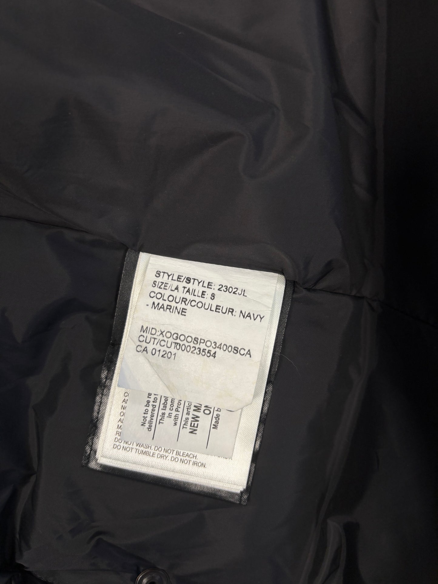 Canada Goose Navy Shelburne Women’s Parka (S)