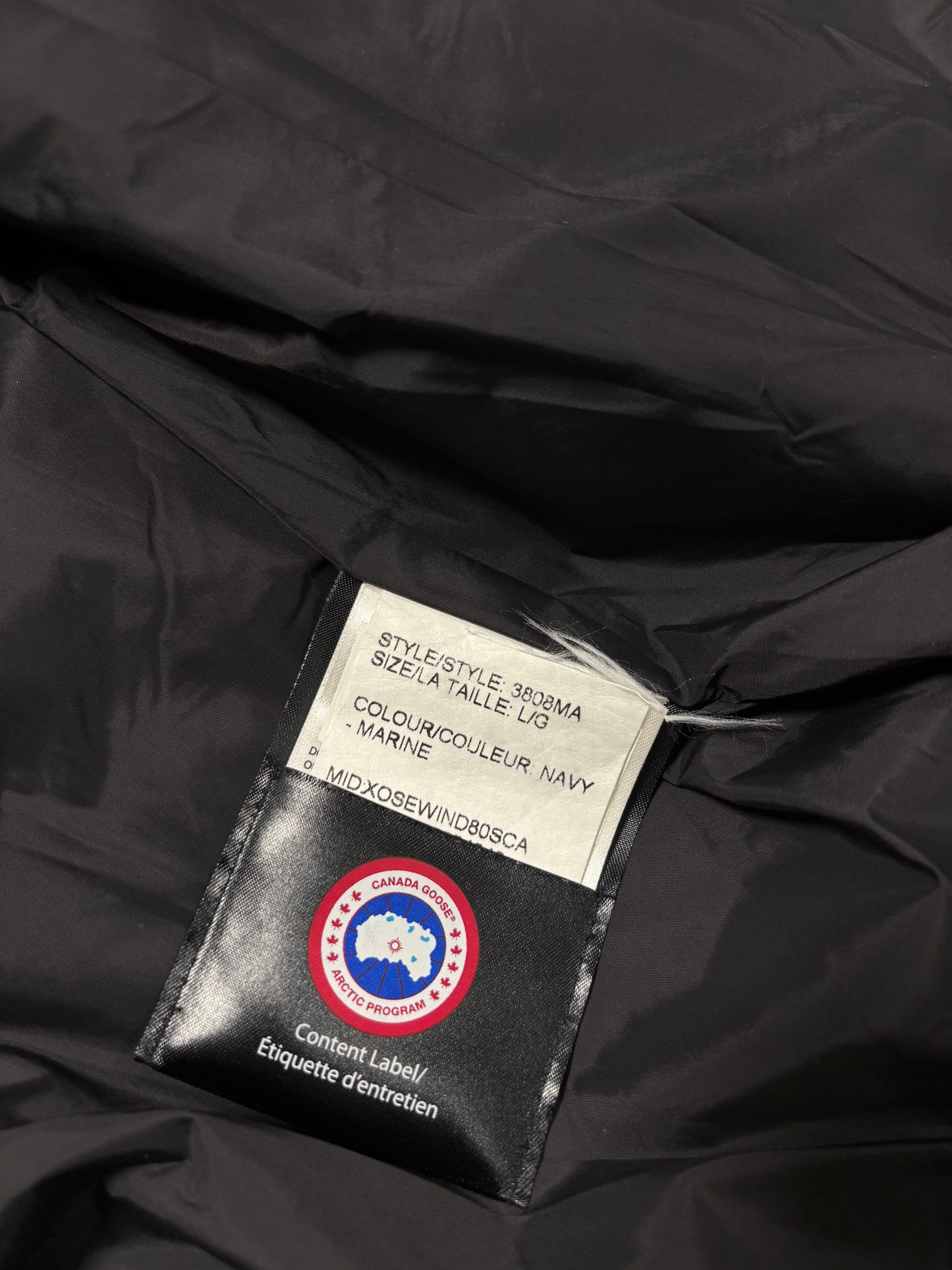 Canada Goose Navy Wyndham Parka
