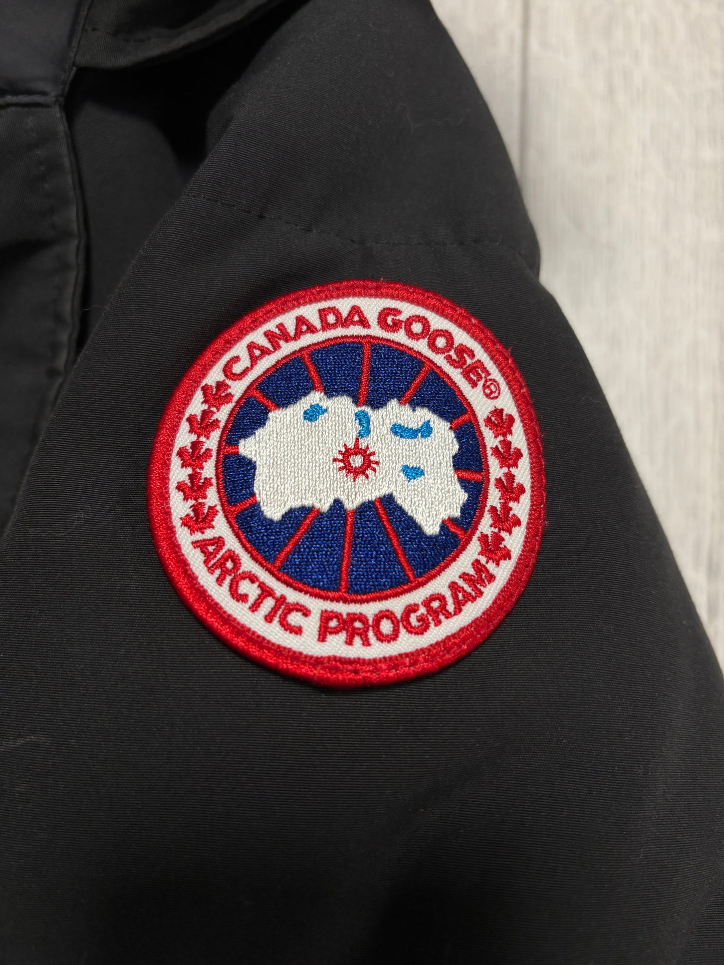 Canada Goose Black Wyndham Parka (M)
