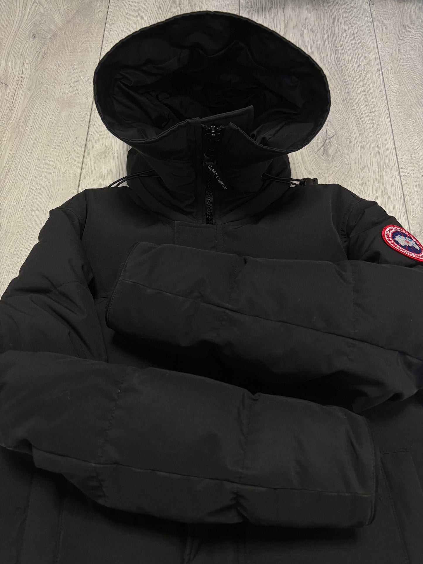Canada Goose Black MacMillan Parka (M)