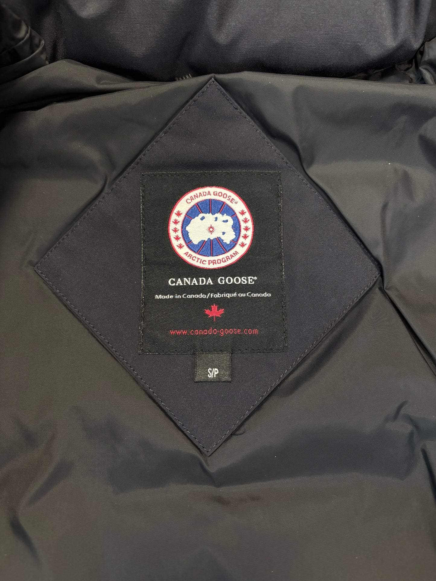 Canada Goose Navy Bellevile Women’s Parka (S)