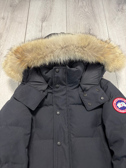 Canada Goose Navy Wyndham Parka (M)