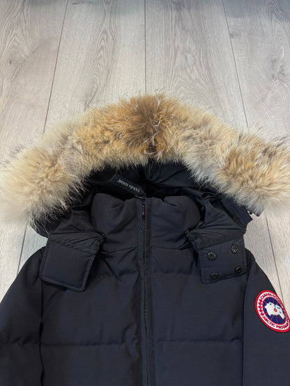 Canada Goose Navy Bellevile Women’s Parka (S)