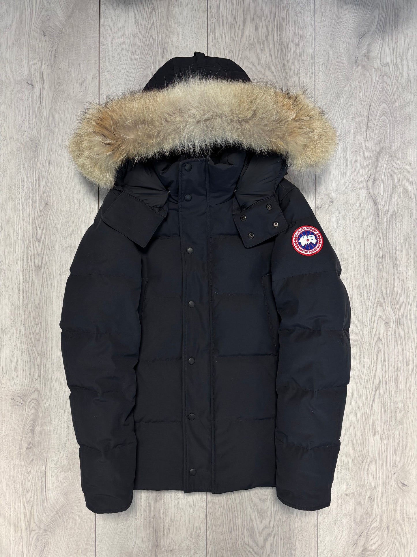 Canada Goose Navy Wyndham Parka (M)