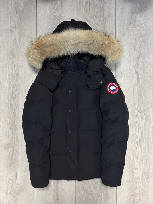 Canada Goose Navy Wyndham Parka (M)