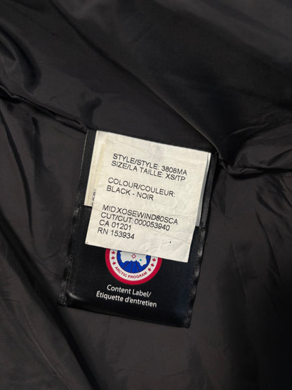 Canada Goose Black Wyndham Parka (XS)