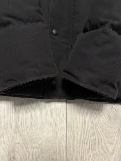 Canada Goose Black Wyndham Parka (M)
