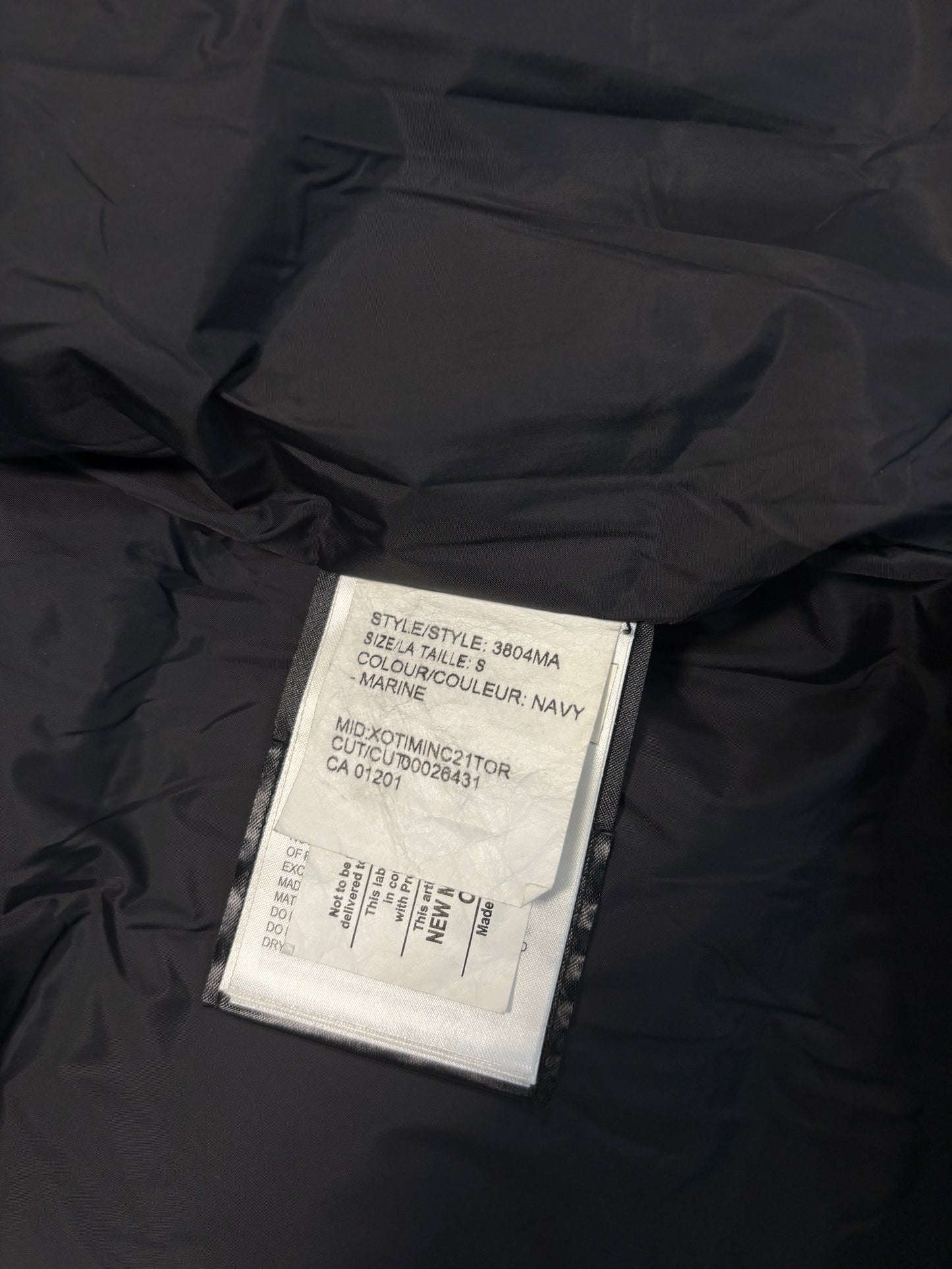 Canada Goose Navy MacMillan Parka (S)