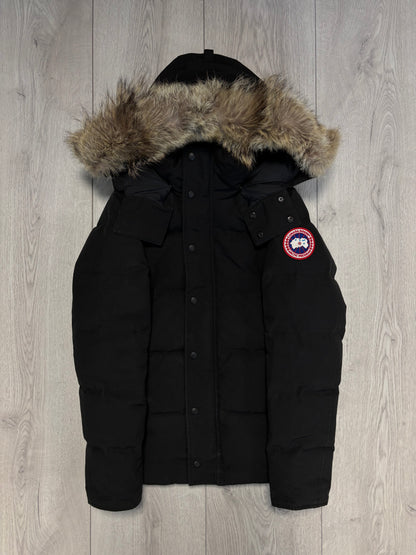 Canada Goose Black Wyndham Parka (XS)