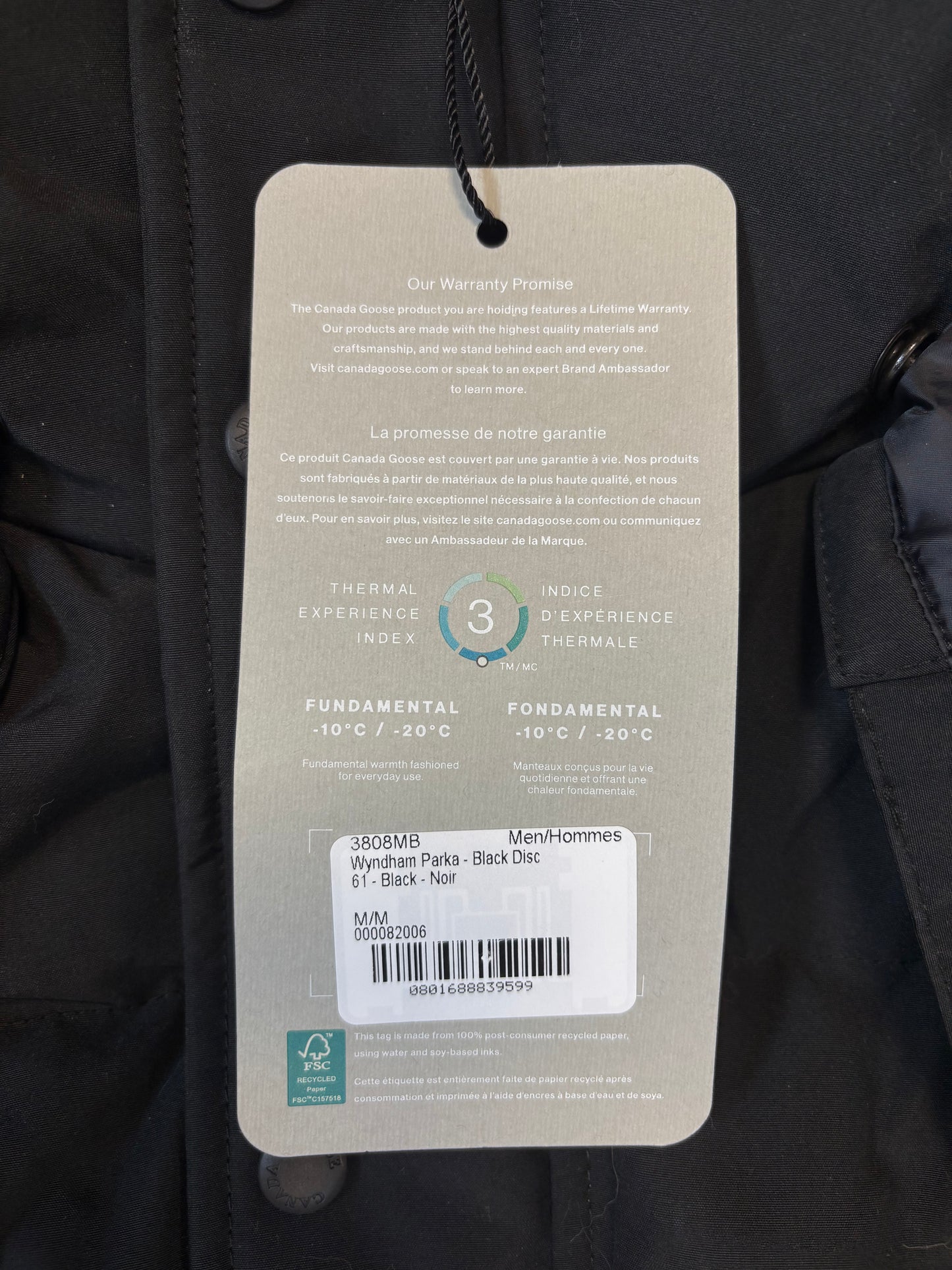 Canada Goose Black Badge Wyndham Parka (M)