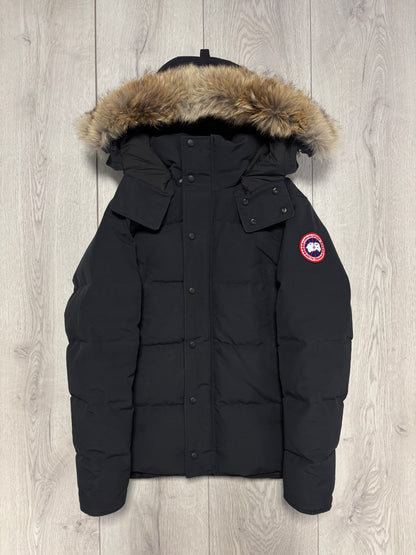 Canada Goose Navy Wyndham Parka (M)