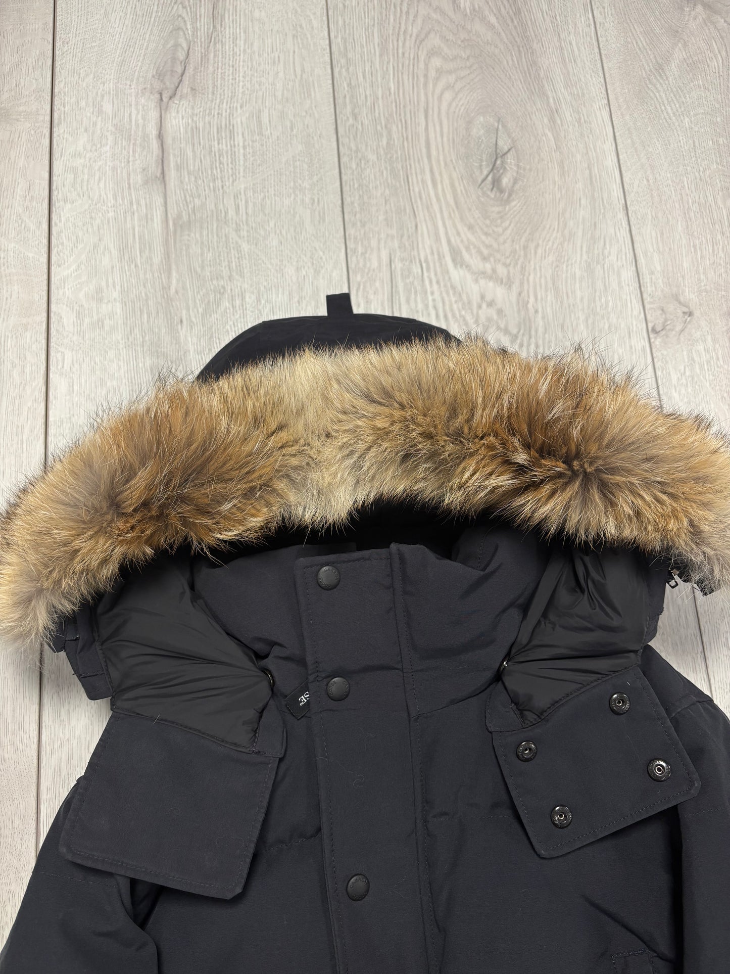 Canada Goose Navy Wyndham Parka (M)