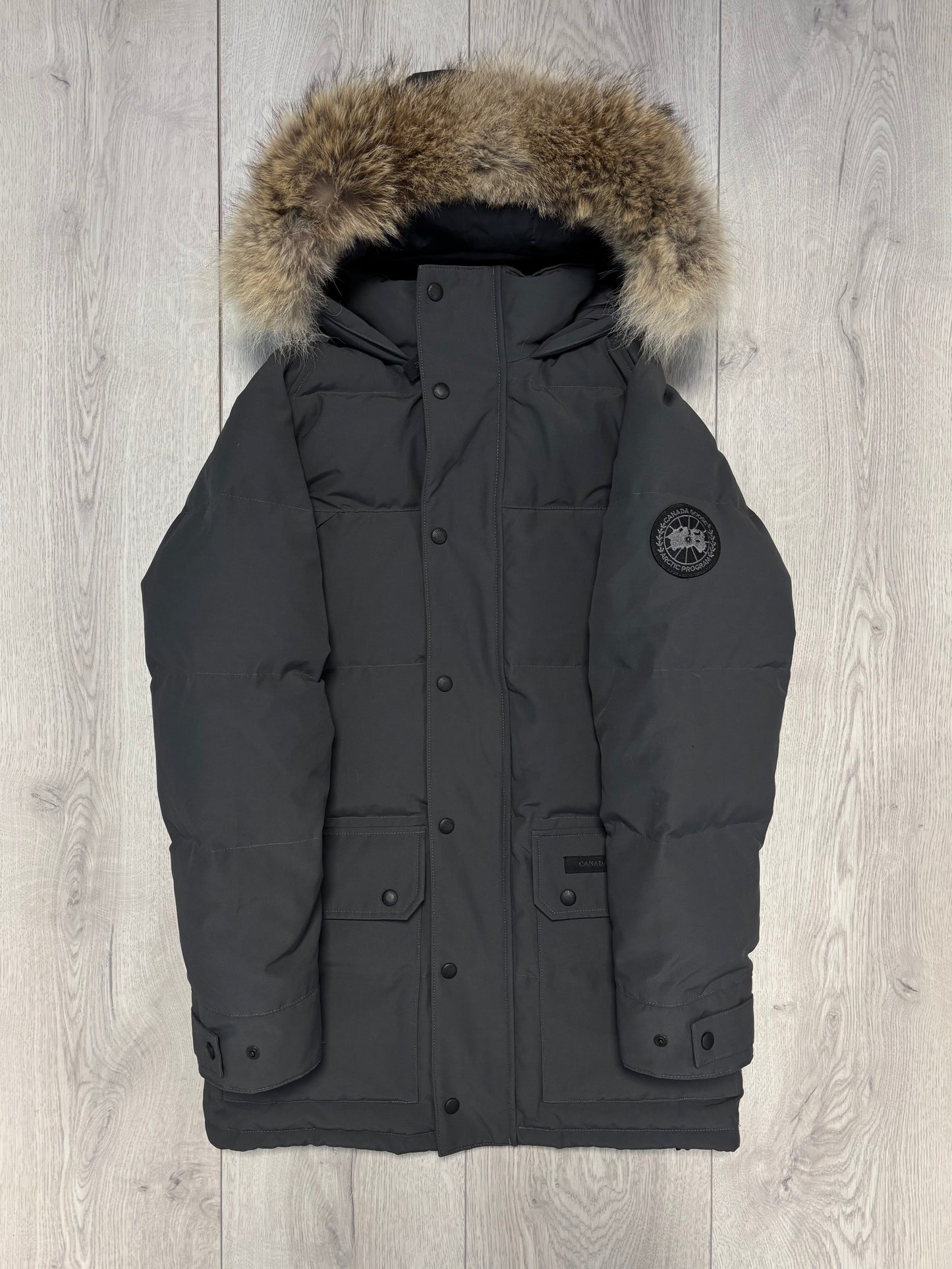 Canada Goose Black Badge Graphite Emory Parka (S)