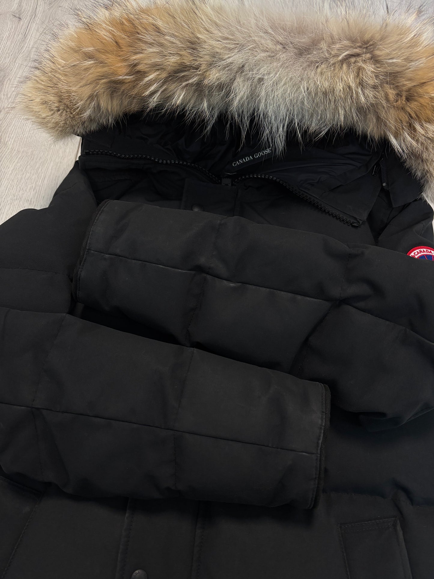 Canada Goose Black Carson Parka (M)