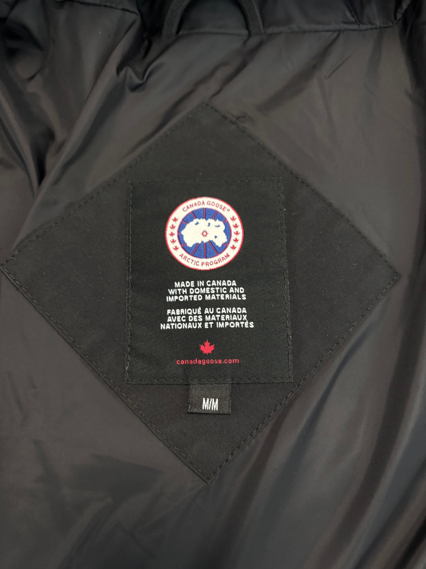 Canada Goose Black Carson Parka (M)
