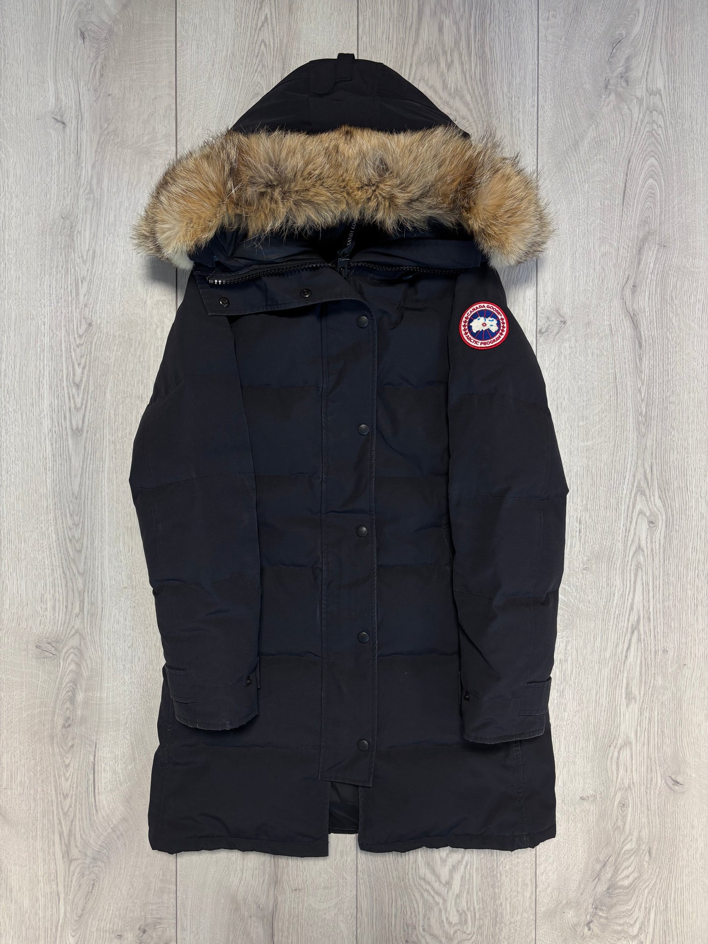 Canada Goose Navy Shelburne Women’s Parka (M)