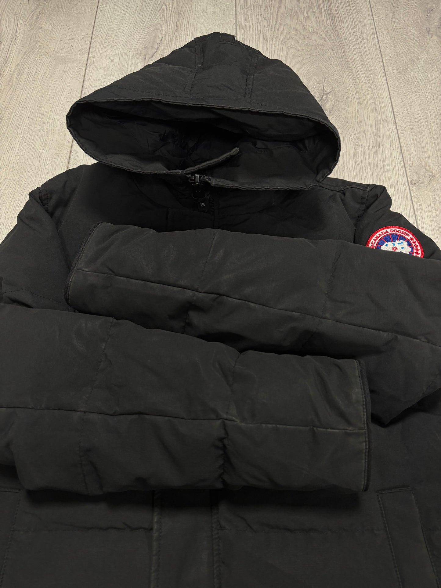 Canada Goose Black MacMillan Parka (M)