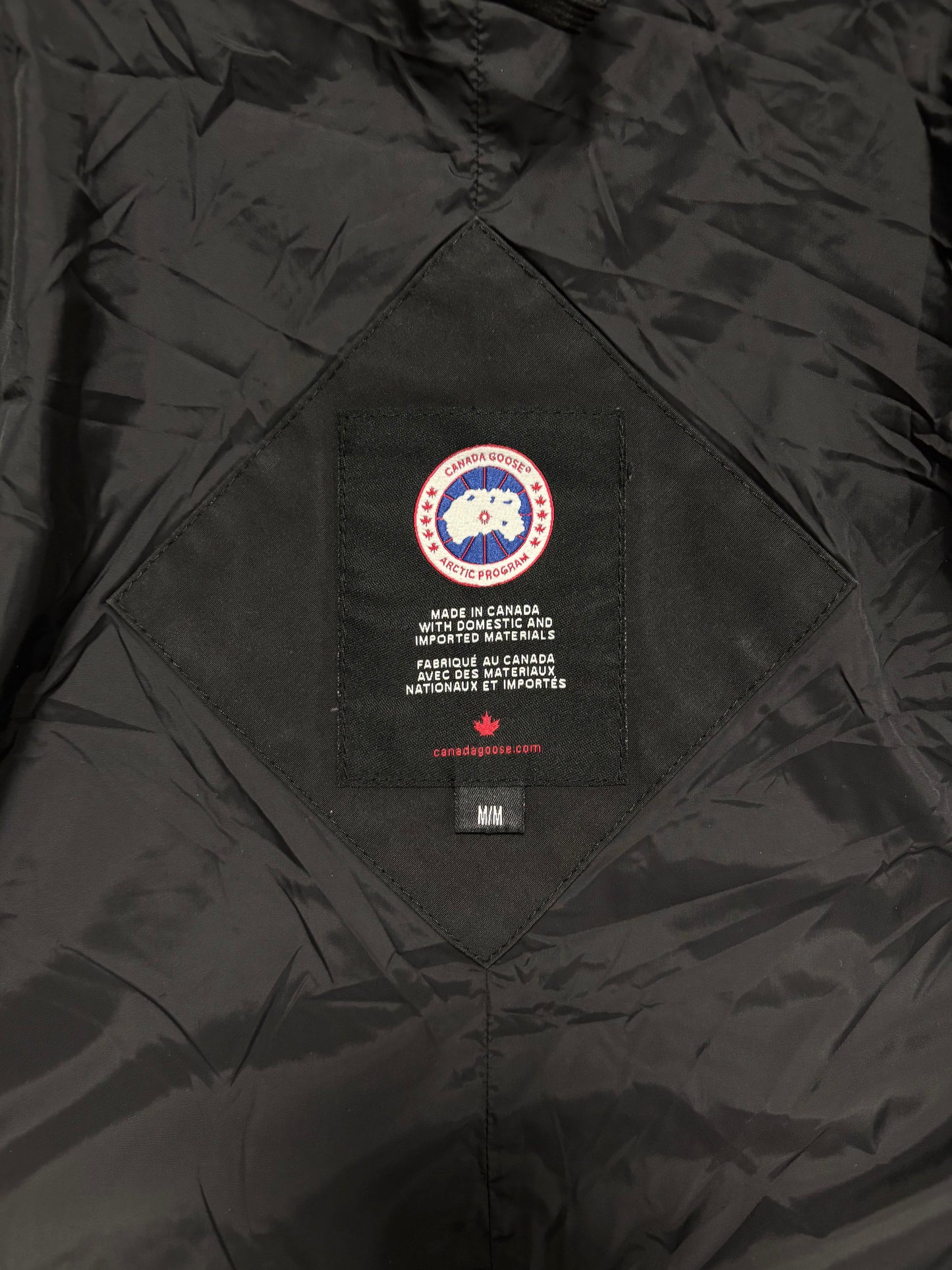 Canada Goose Black MacMillan Parka (M)