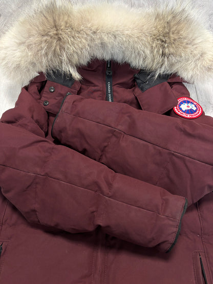 Canada Goose Plum Burgundy Chelsea Women’s Parka (L)