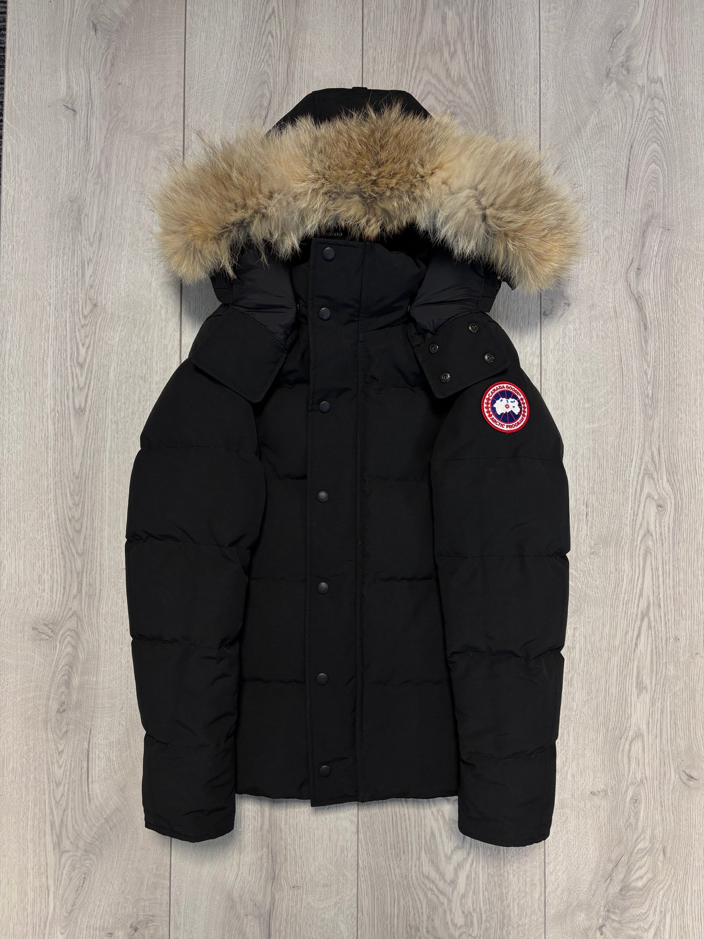 Canada Goose Black Wyndham Parka (S)