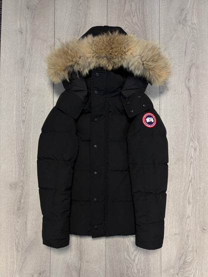 Canada Goose Black Wyndham Parka (S)