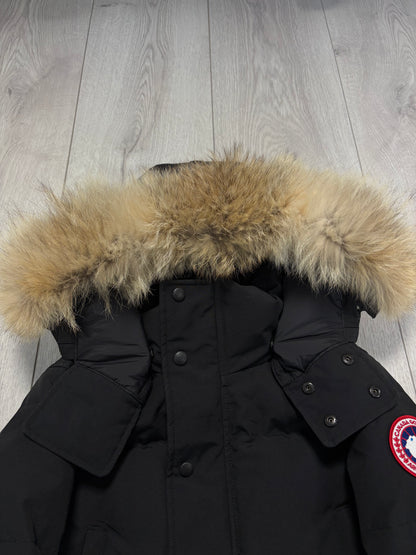 Canada Goose Black Wyndham Parka (S)