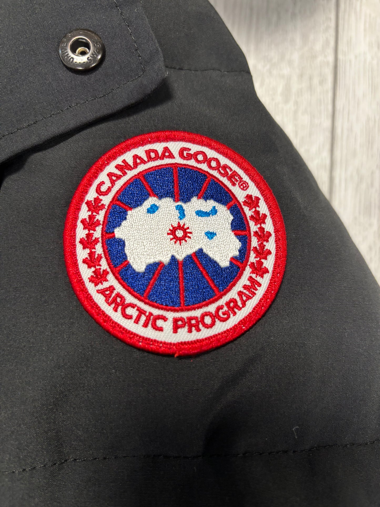 Canada Goose Black Wyndham Parka (S)
