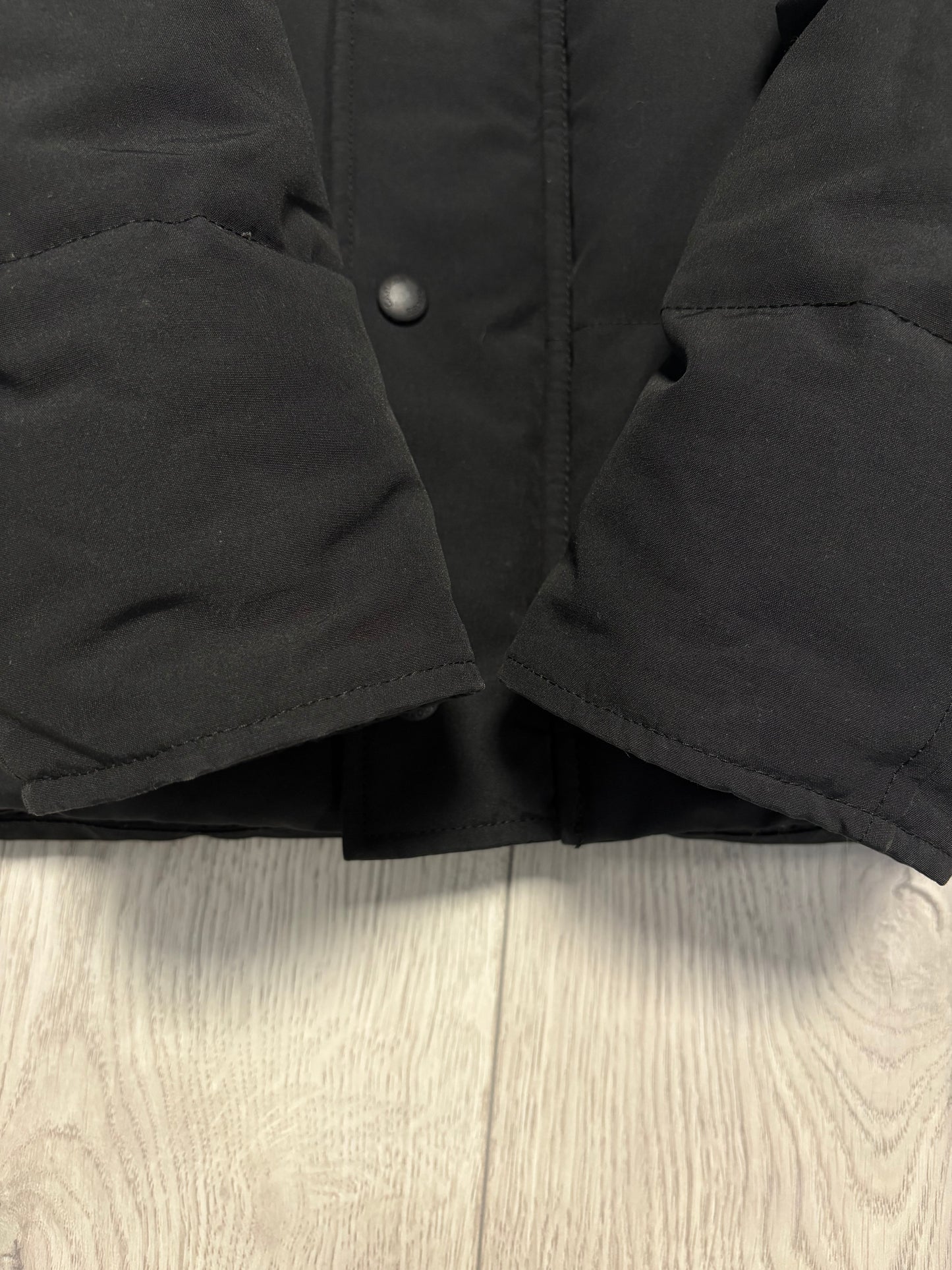 Canada Goose Black Wyndham Parka (S)