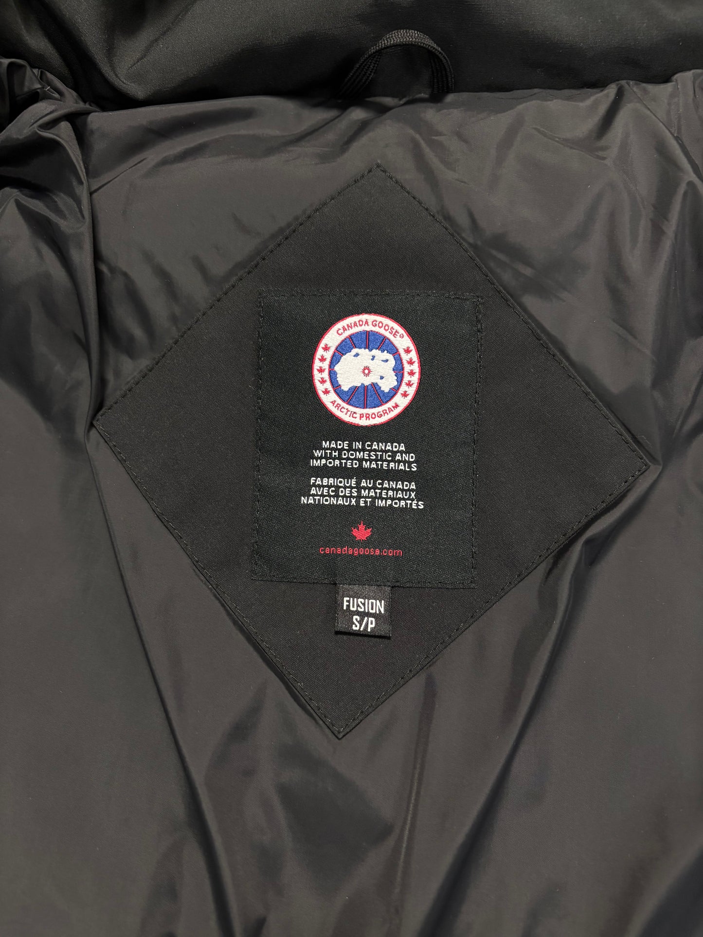 Canada Goose Black Wyndham Parka (S)