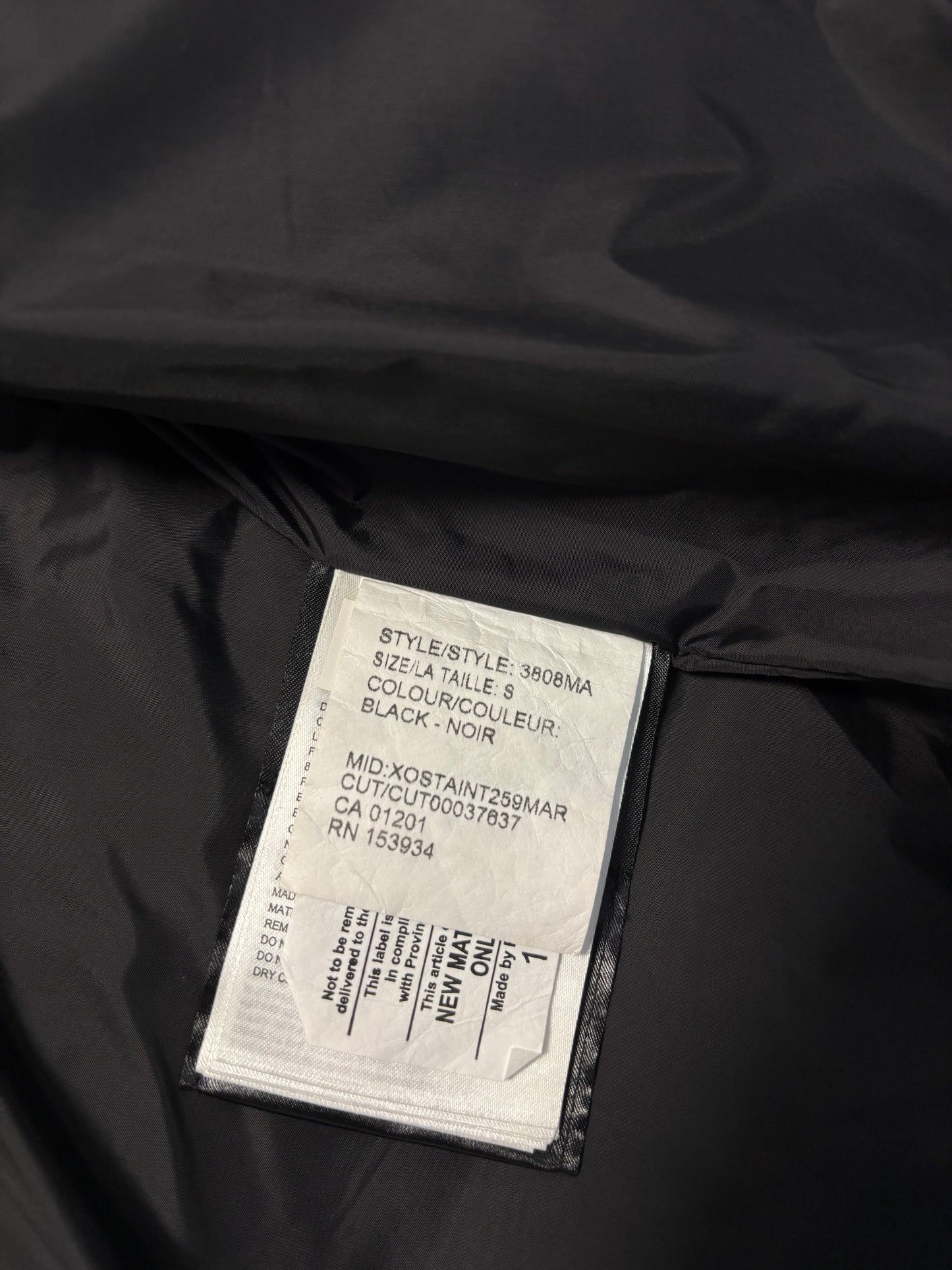 Canada Goose Black Wyndham Parka (S)