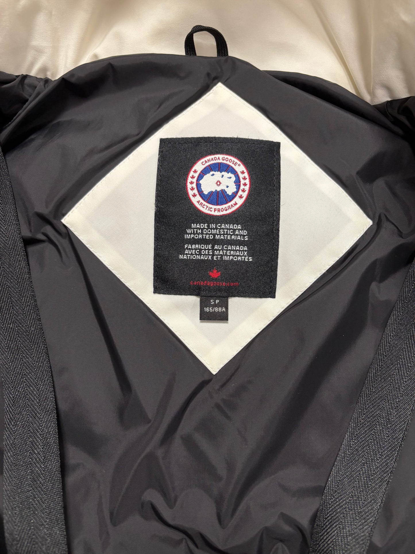 Canada Goose White Chelsea Women’s Parka