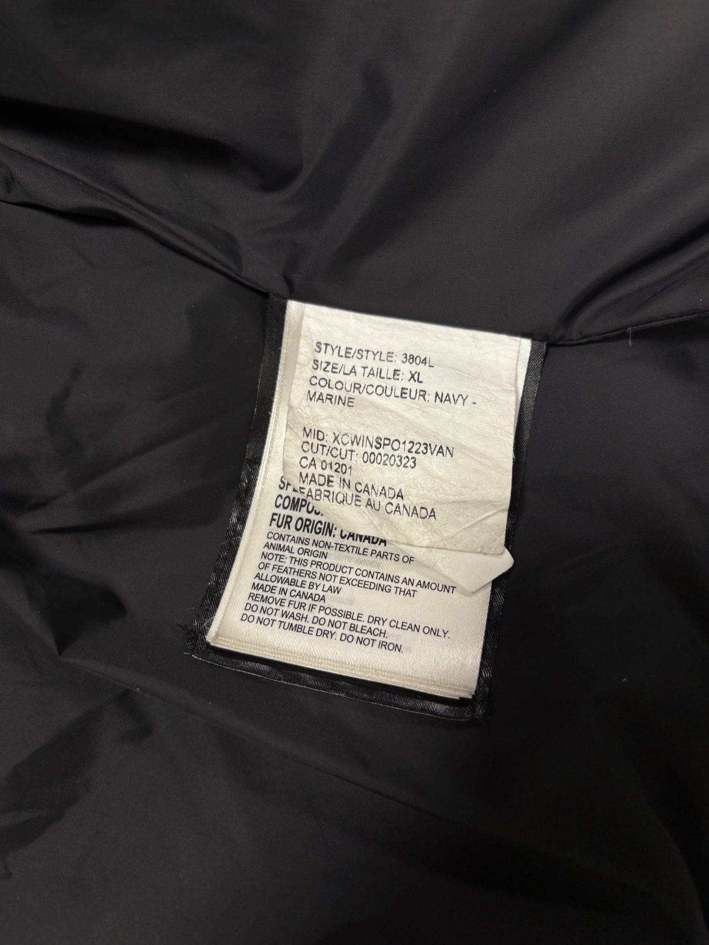 Canada Goose Navy Chelsea Women’s Parka