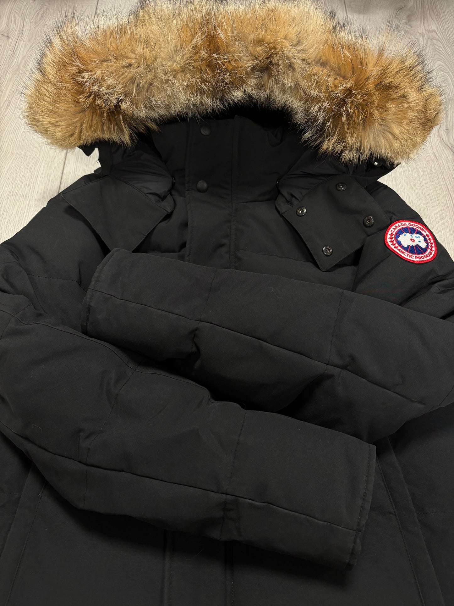 Canada Goose Black Wyndham Parka