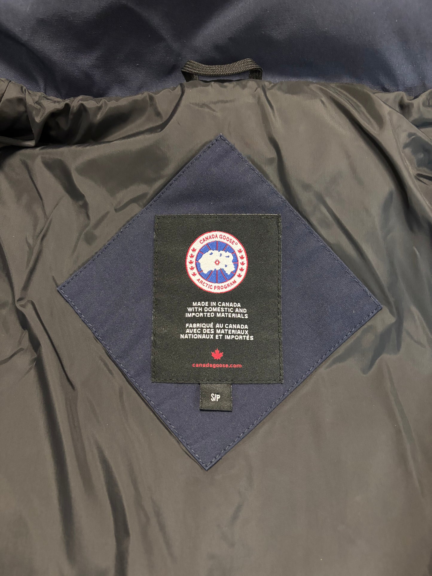 Canada Goose Navy Wyndham Parka
