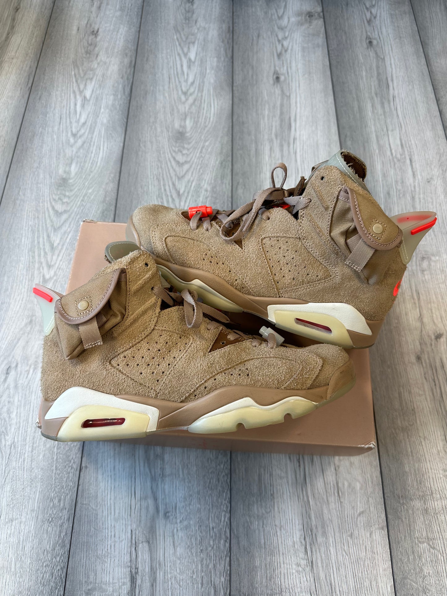 Travis Scott Jordan 6 Khaki
