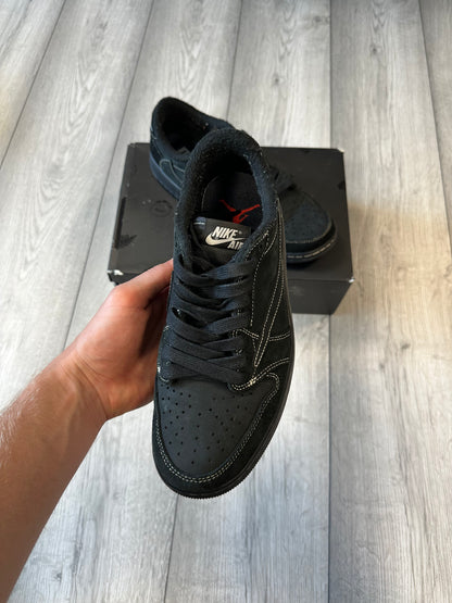 Travis Scott Jordan 1 Black Phantom Low