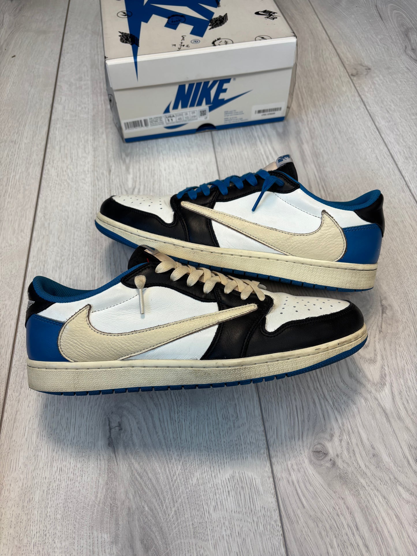 Travis Scott Jordan 1 Fragment Low