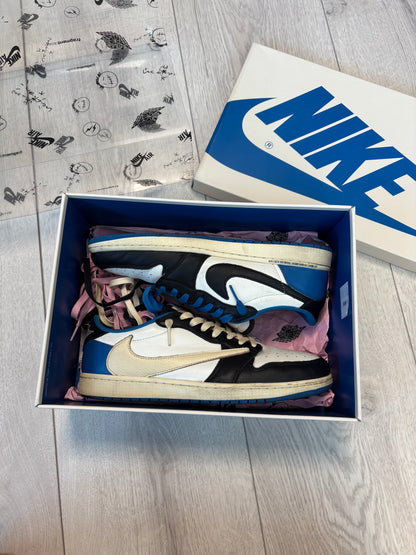 Travis Scott Jordan 1 Fragment Low