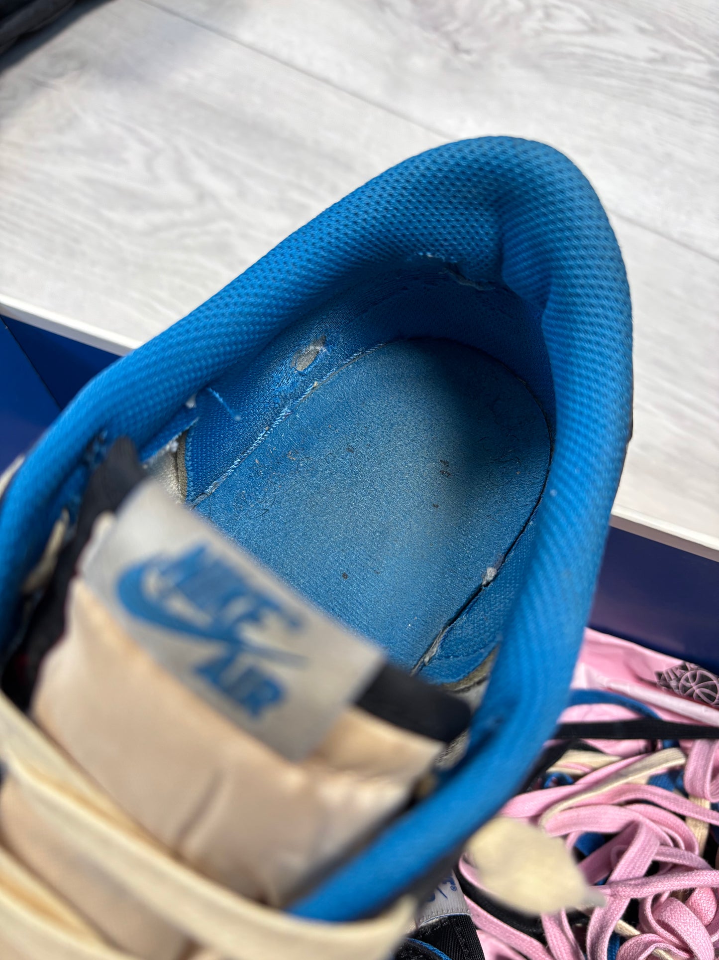 Travis Scott Jordan 1 Fragment Low